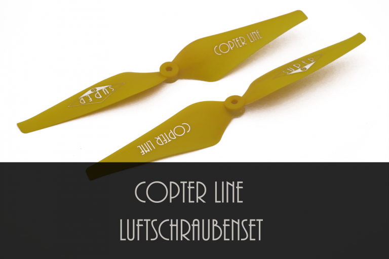 Copter Line Luftschraubenset gelb