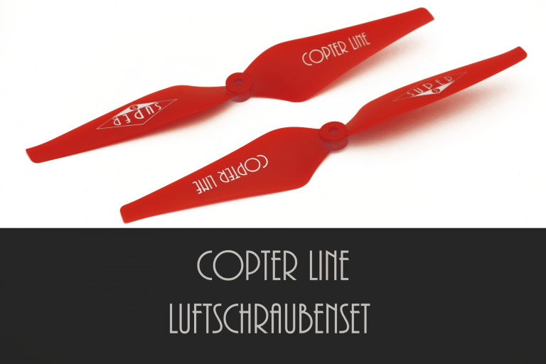 Copter Line Luftschrauben 2er-Set rot
