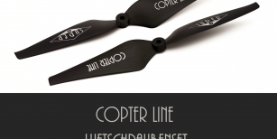Copter Line Luftschrauben 2er-Set schwarz Copter Line Luftschrauben 2er-Set schwarz