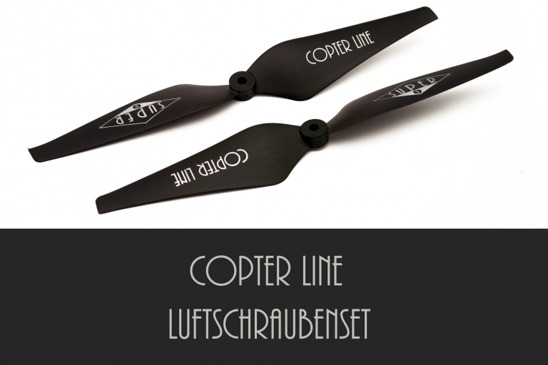 Copter Line Luftschrauben 2er-Set schwarz