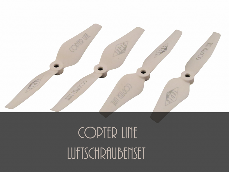 Copter Line Luftschrauben 4er-Set weiß