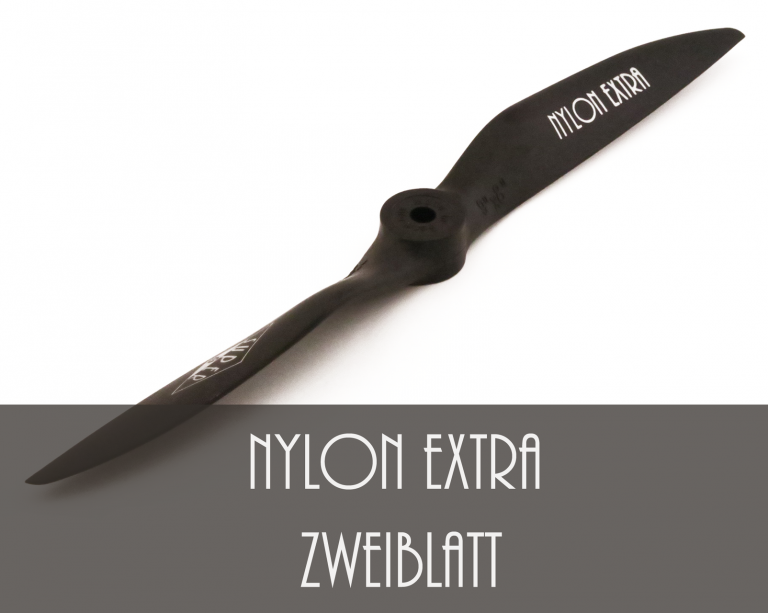 Nylon Extra Zweiblatt schwarz