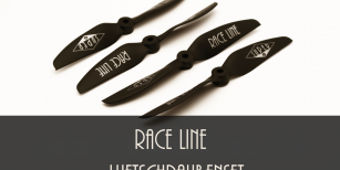 Race Line Luftschrauben 4er-Set schwarz Race Line Luftschrauben 4er-Set schwarz
