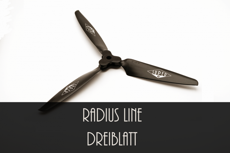 Radius Line 3-Blatt Luftschraube