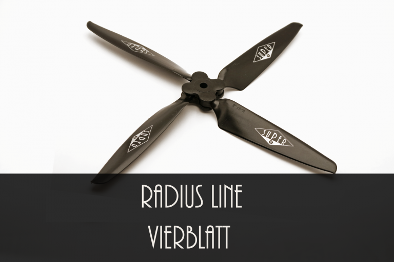 Radius Line 4-Blatt Luftschraube