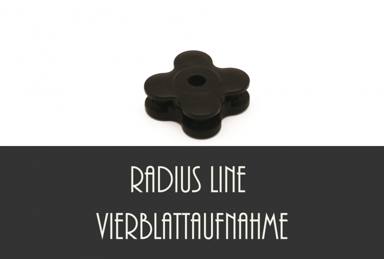 Radius Line Vierblattaufnahme
