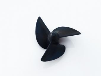 2299-Serie 3-Blatt Carbon-Hydropropeller schwarz