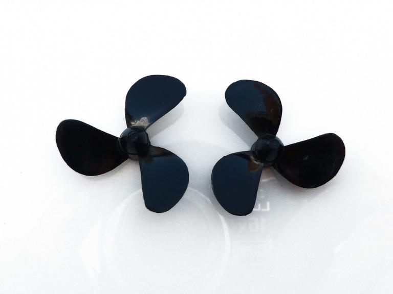 2307-Serie /  2308-Serie / 2309-Serie 3-Blatt Schiffsschraube schwarz
