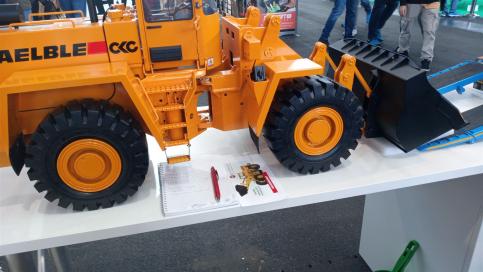 Funktionsmodell Kälble Radlader SL26 M1:8 von mk-modelltechnik