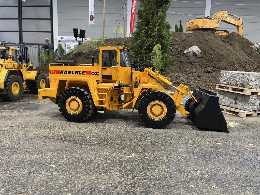 Modell des Radladers von Kaelble.