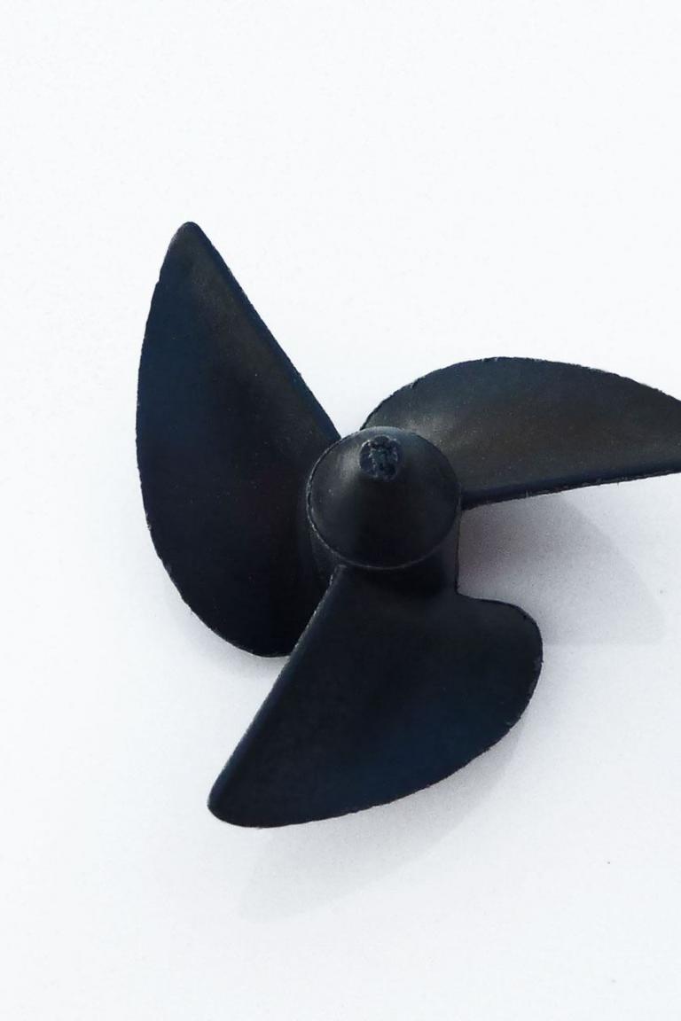 2299-Serie 3-Blatt Carbon-Hydropropeller schwarz